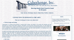 Desktop Screenshot of cyberhenge.com